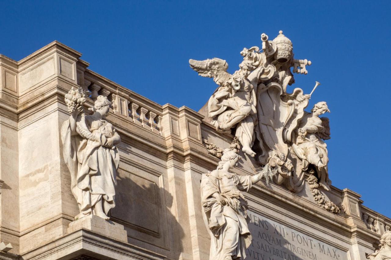 Апартаменты Trevi Ab Aeterno - Amazing View Of The Trevi Fountain Рим Экстерьер фото